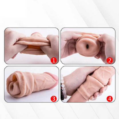 Smooth Silicon Penis Sleeve